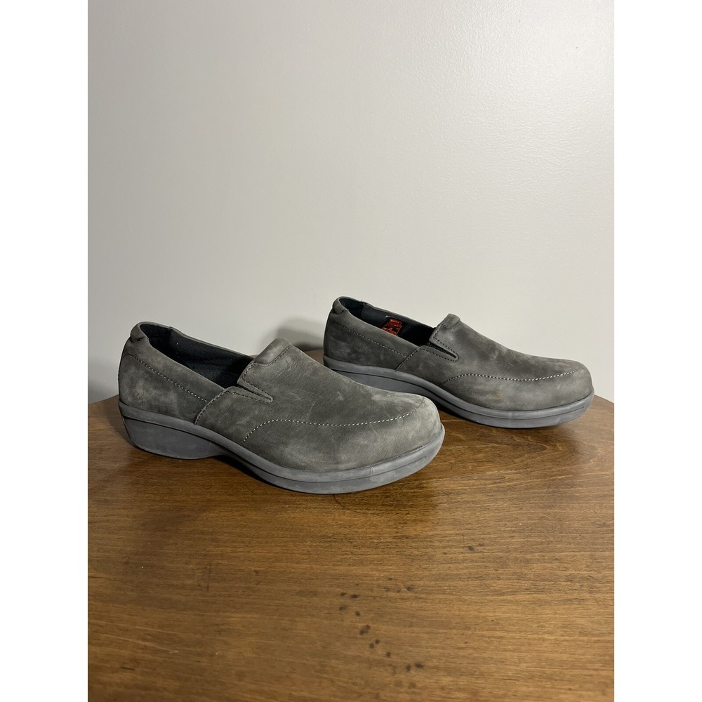 WORX 5112 Women's work safety steel‎ toe Slip On Size 9.5 WIDE
